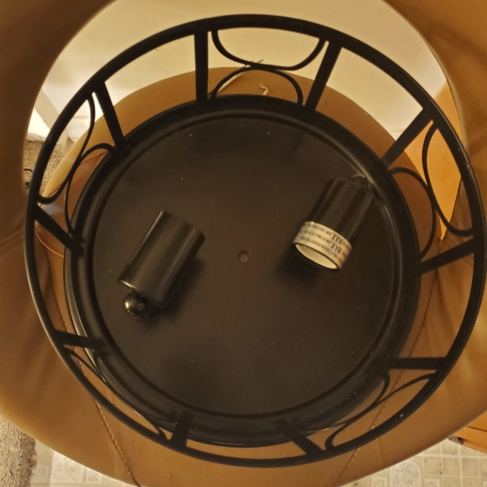 2 Light Flush Fixture - Picture 2 of 4
